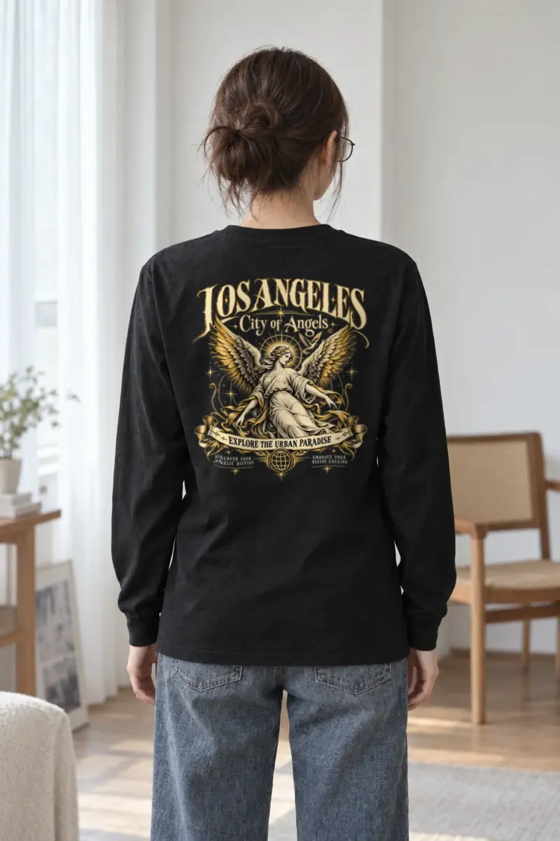 "City Of Angels" Unisex Longsleeve T-shirt | Gildan 2400