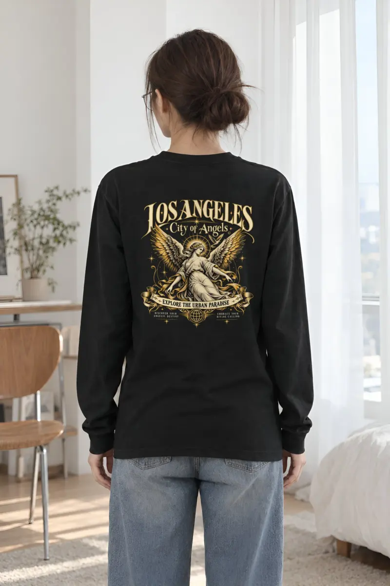 "City Of Angels" Unisex Longsleeve T-shirt