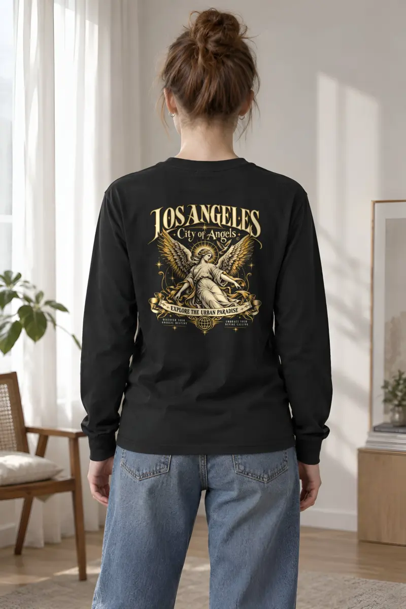 "City Of Angels" Unisex Longsleeve T-shirt