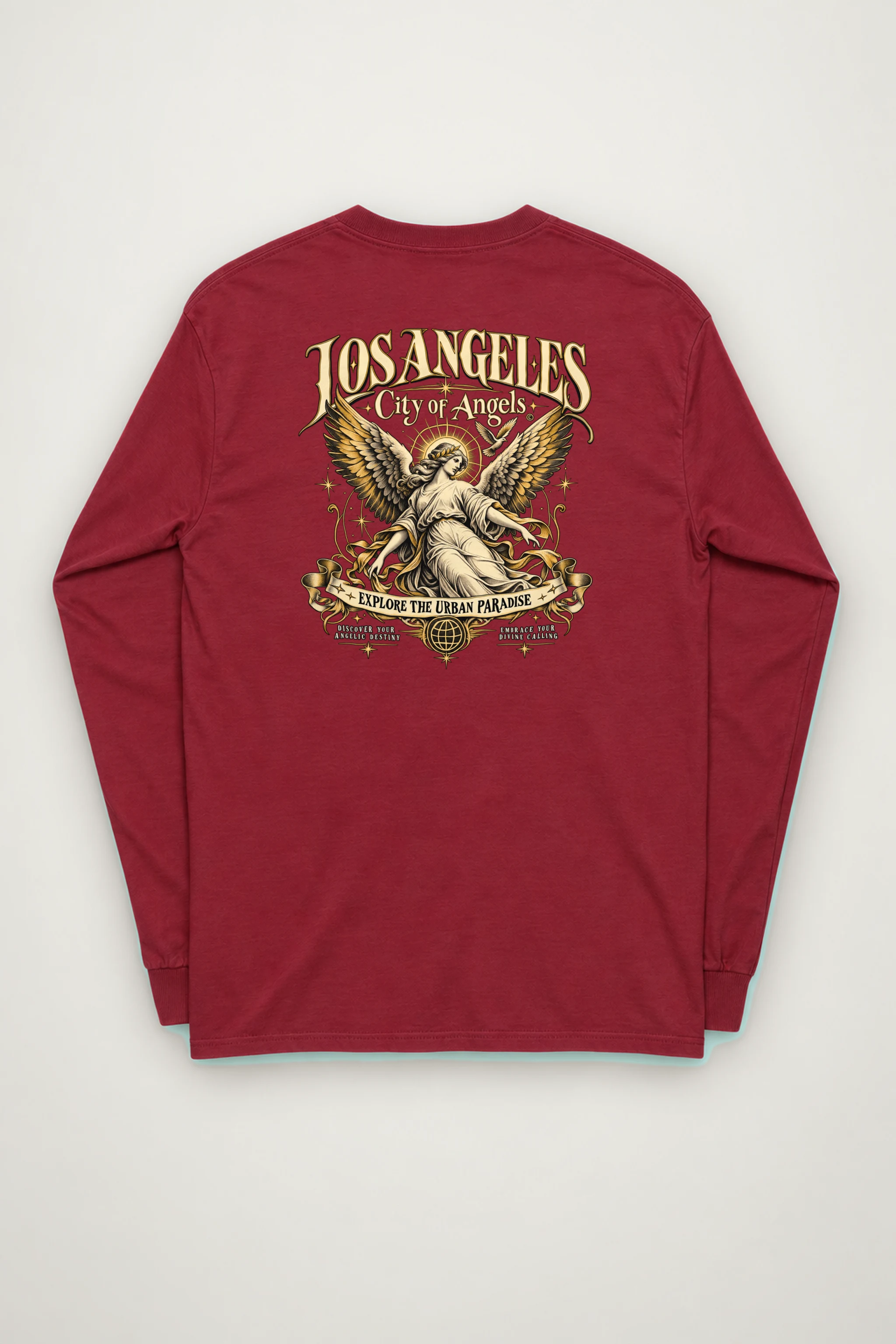 "City Of Angels" Unisex Longsleeve T-shirt