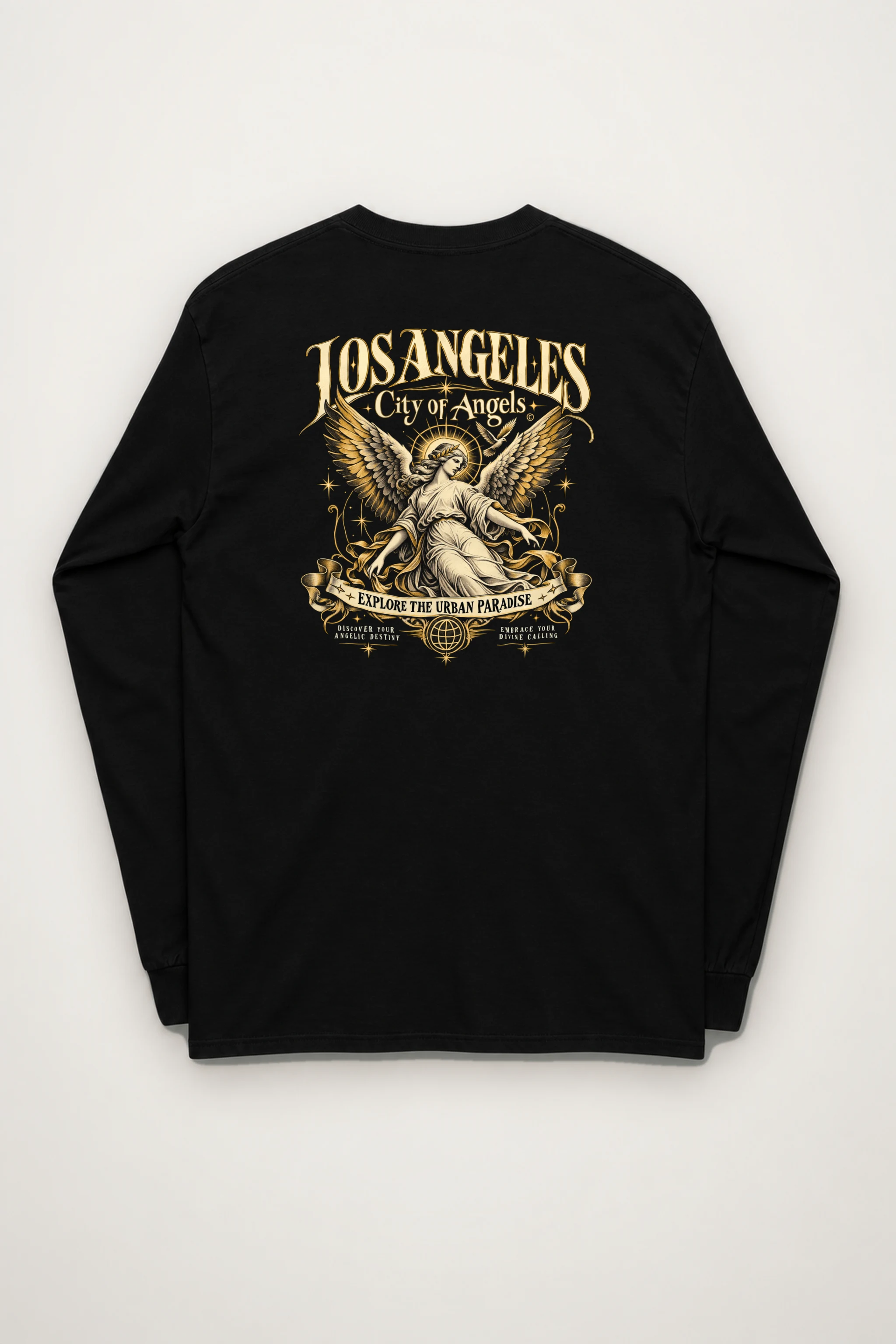 "City Of Angels" Unisex Longsleeve T-shirt