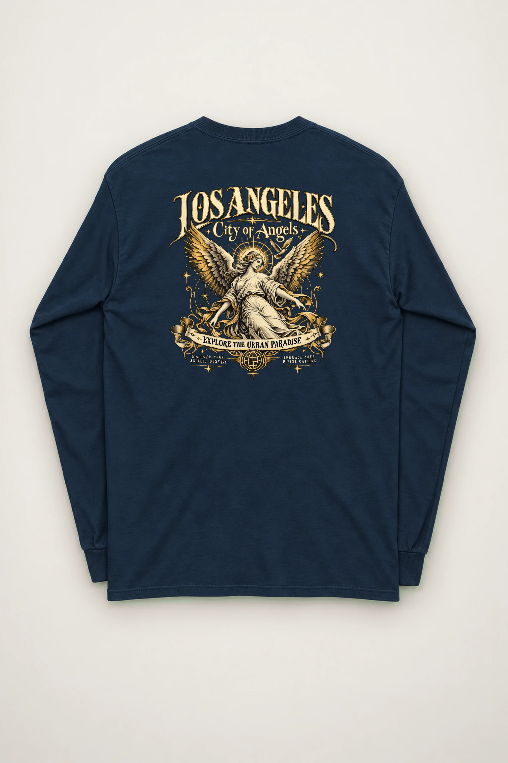 "City Of Angels" Unisex Longsleeve T-shirt