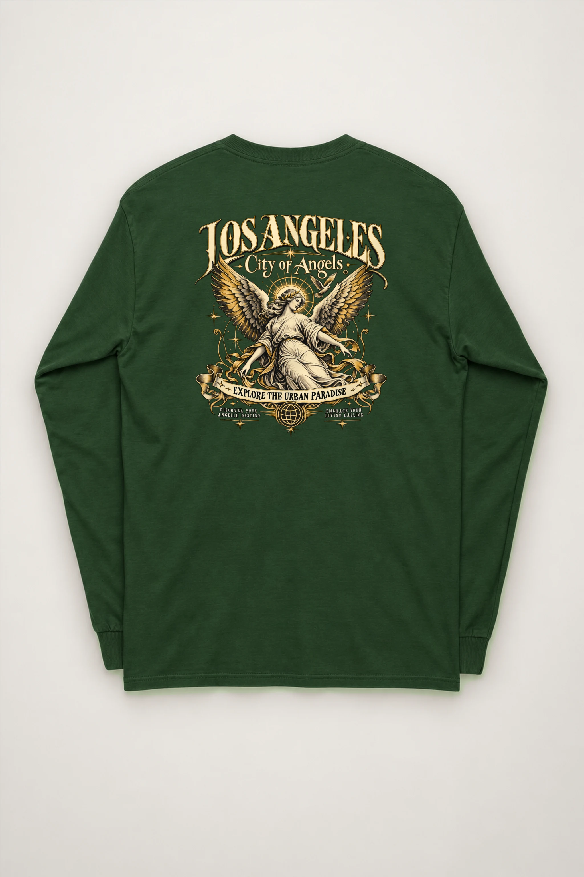 "City Of Angels" Unisex Longsleeve T-shirt