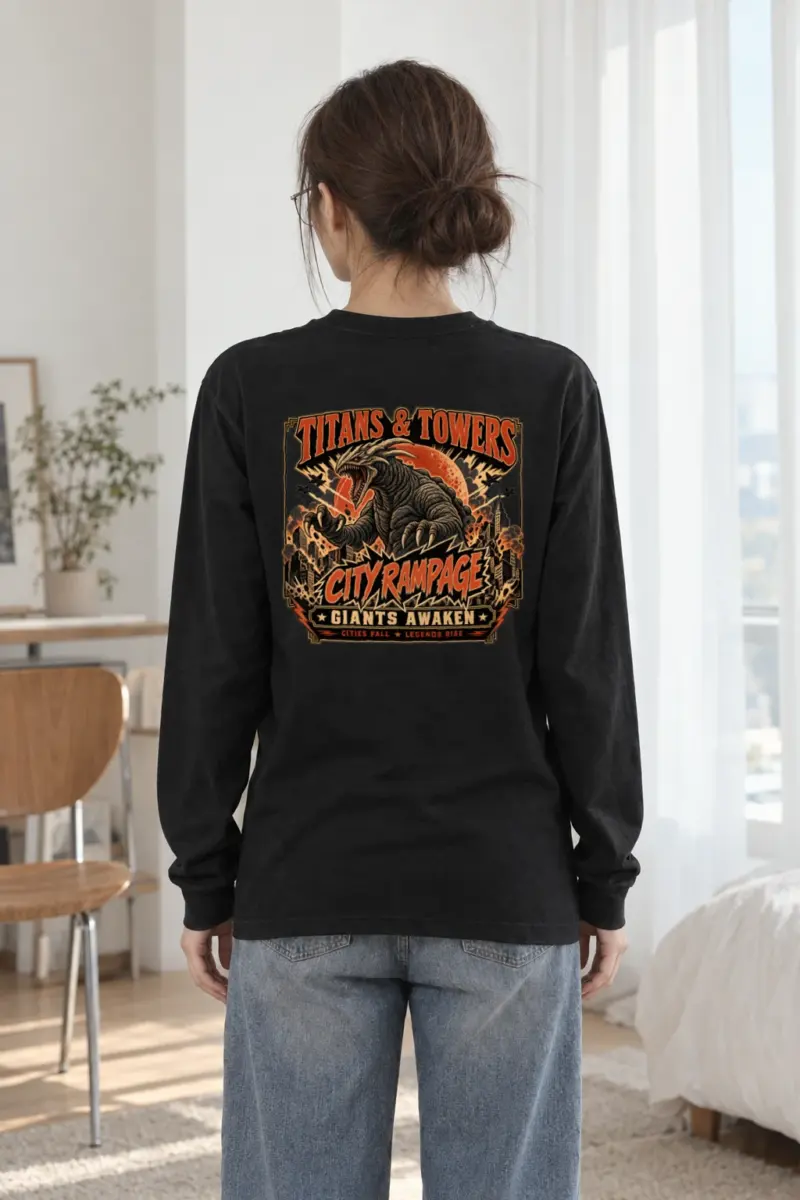 "City Rampage" Unisex Longsleeve T-shirt