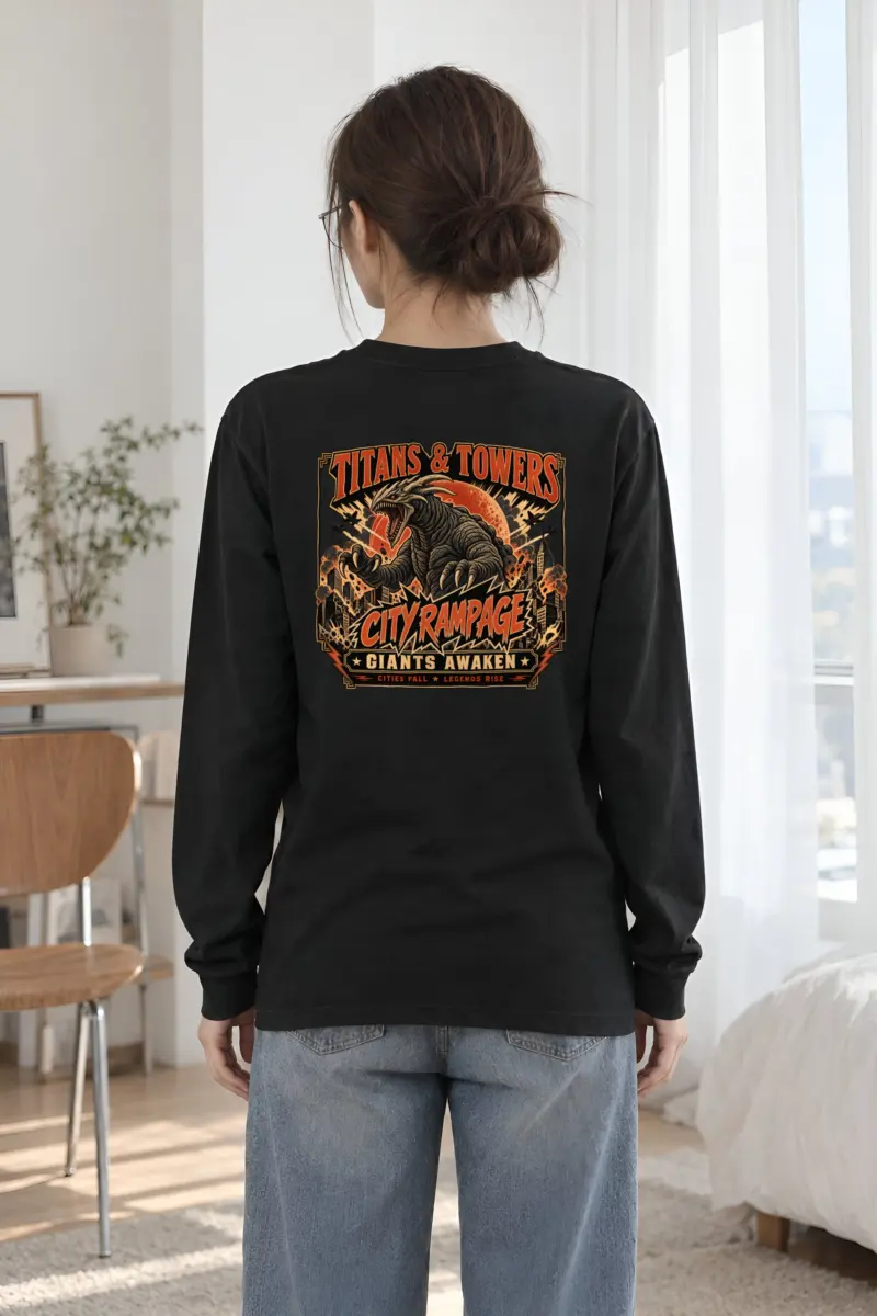"City Rampage" Unisex Longsleeve T-shirt
