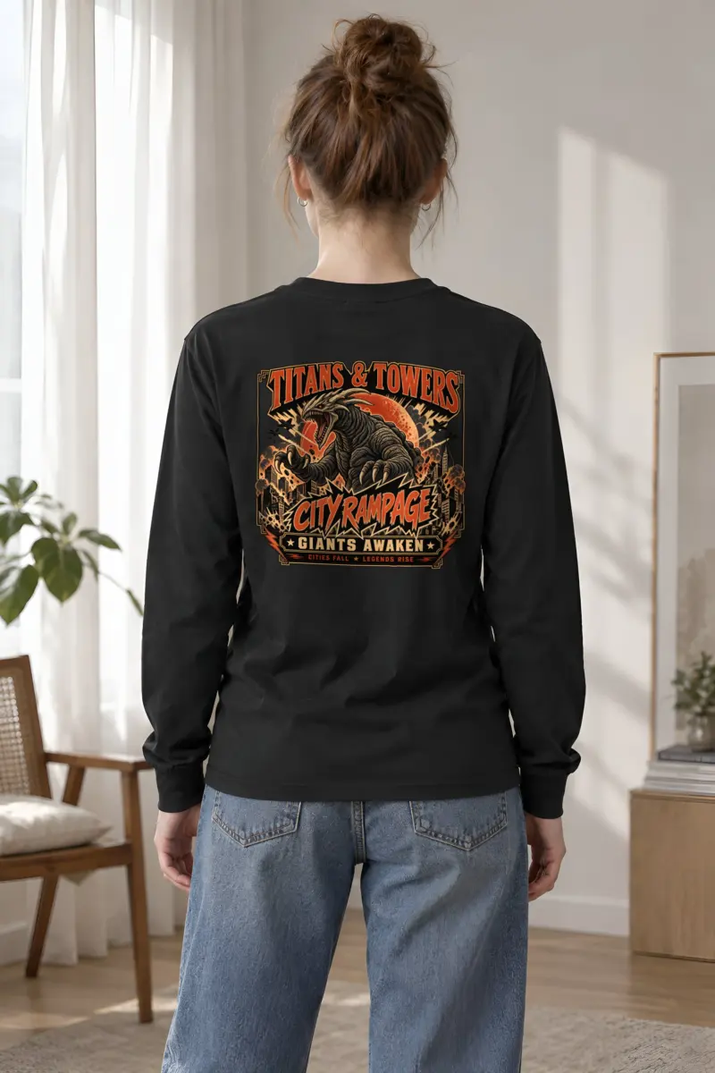 "City Rampage" Unisex Longsleeve T-shirt