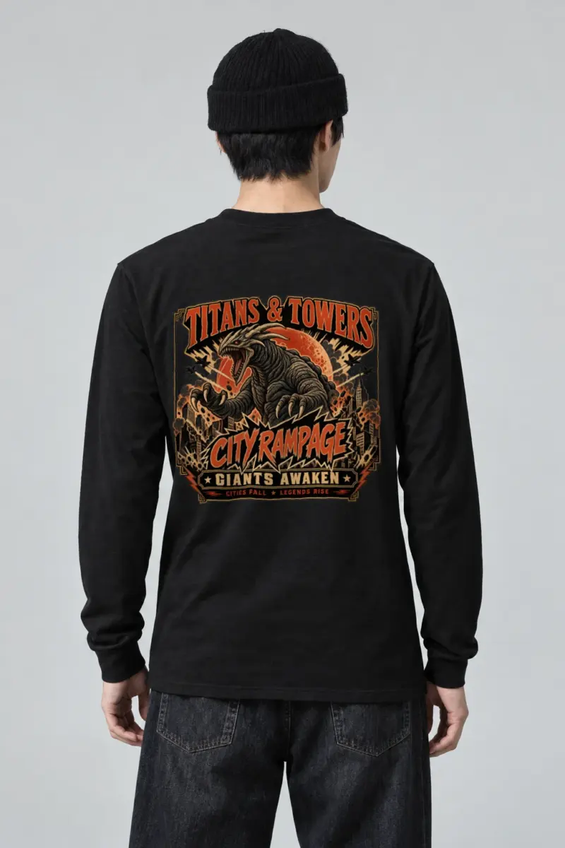 "City Rampage" Unisex Longsleeve T-shirt | Gildan 2400