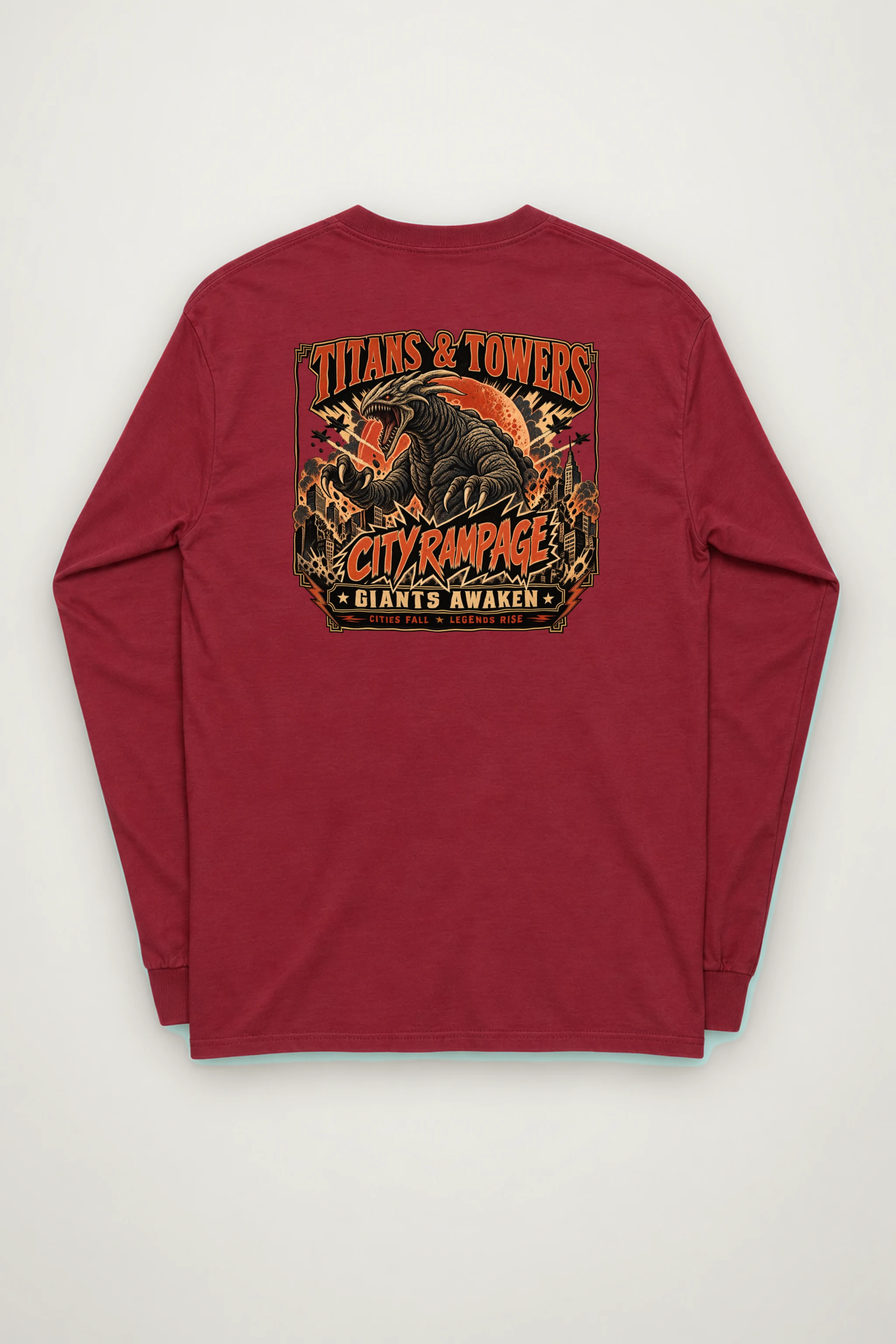 "City Rampage" Unisex Longsleeve T-shirt
