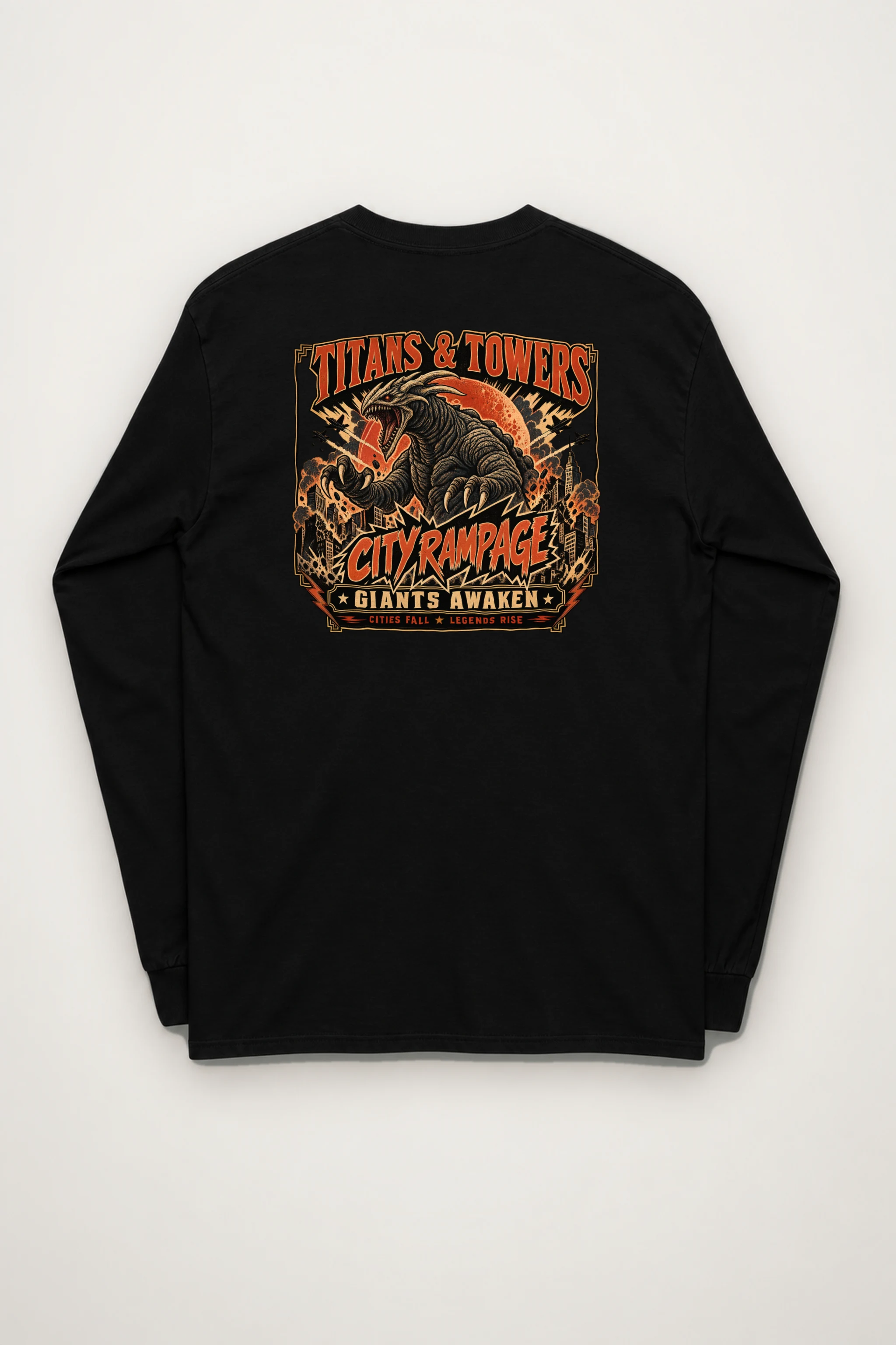 "City Rampage" Unisex Longsleeve T-shirt