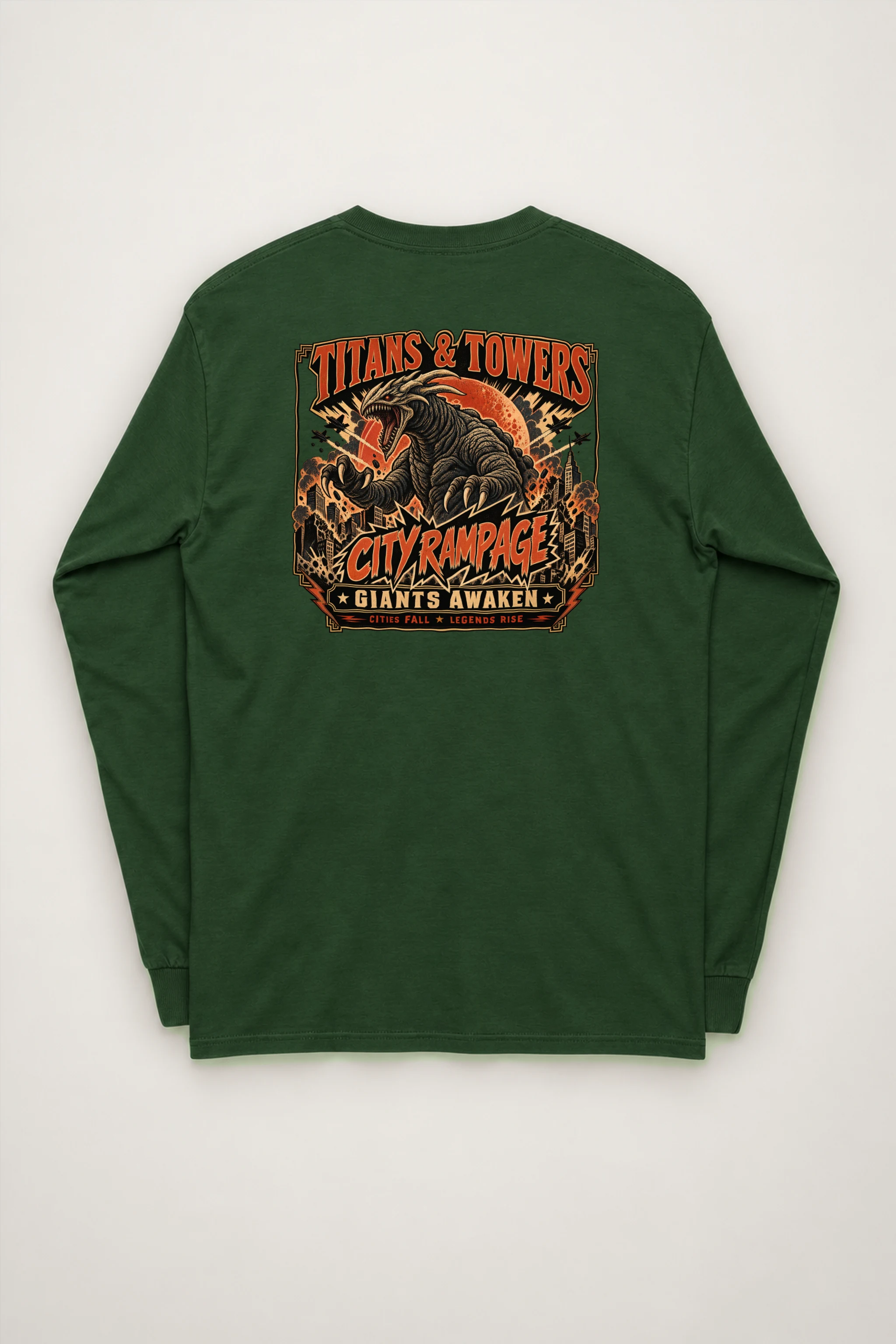"City Rampage" Unisex Longsleeve T-shirt