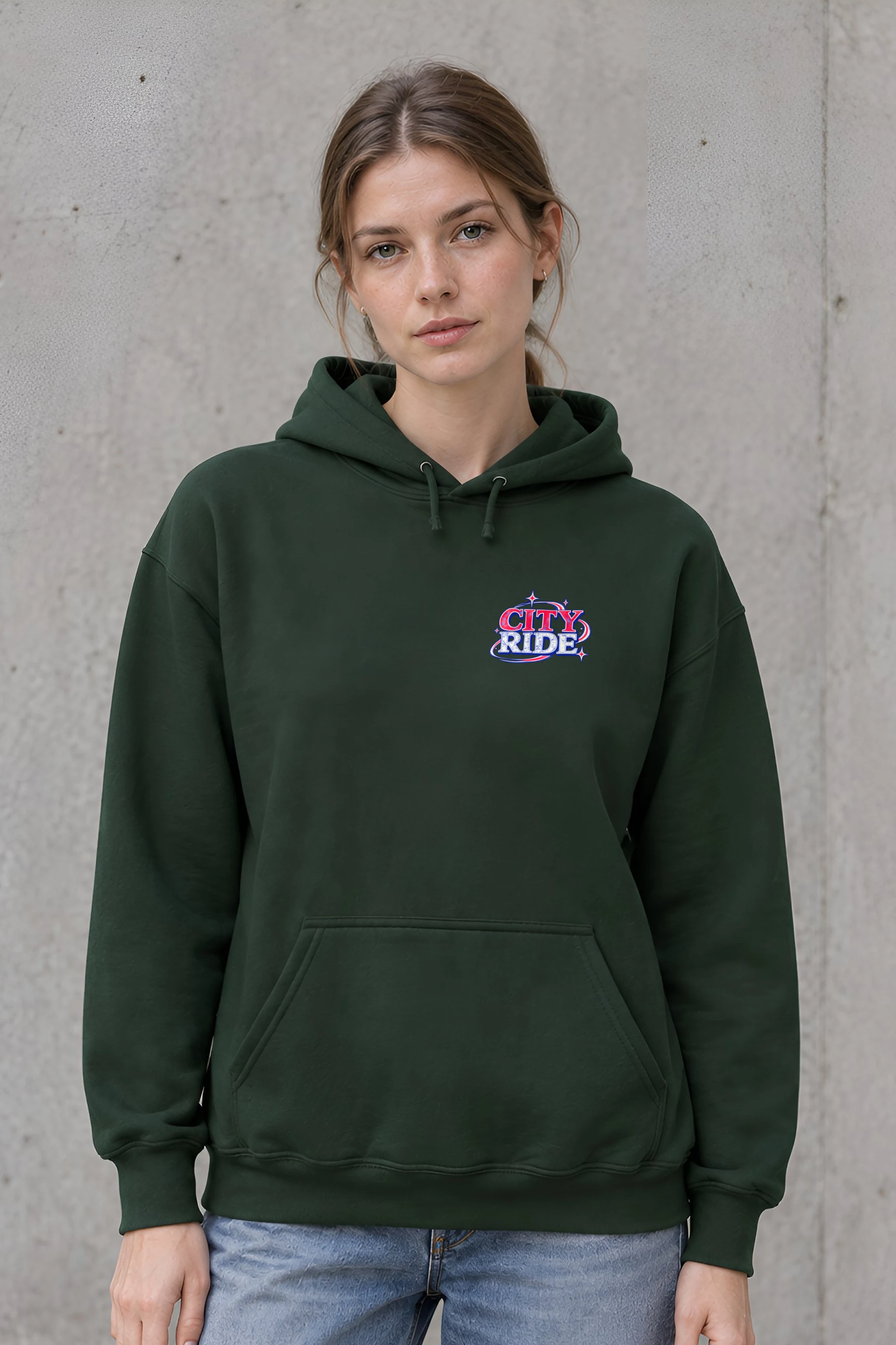 "City Ride" Unisex Pullover Hoodie