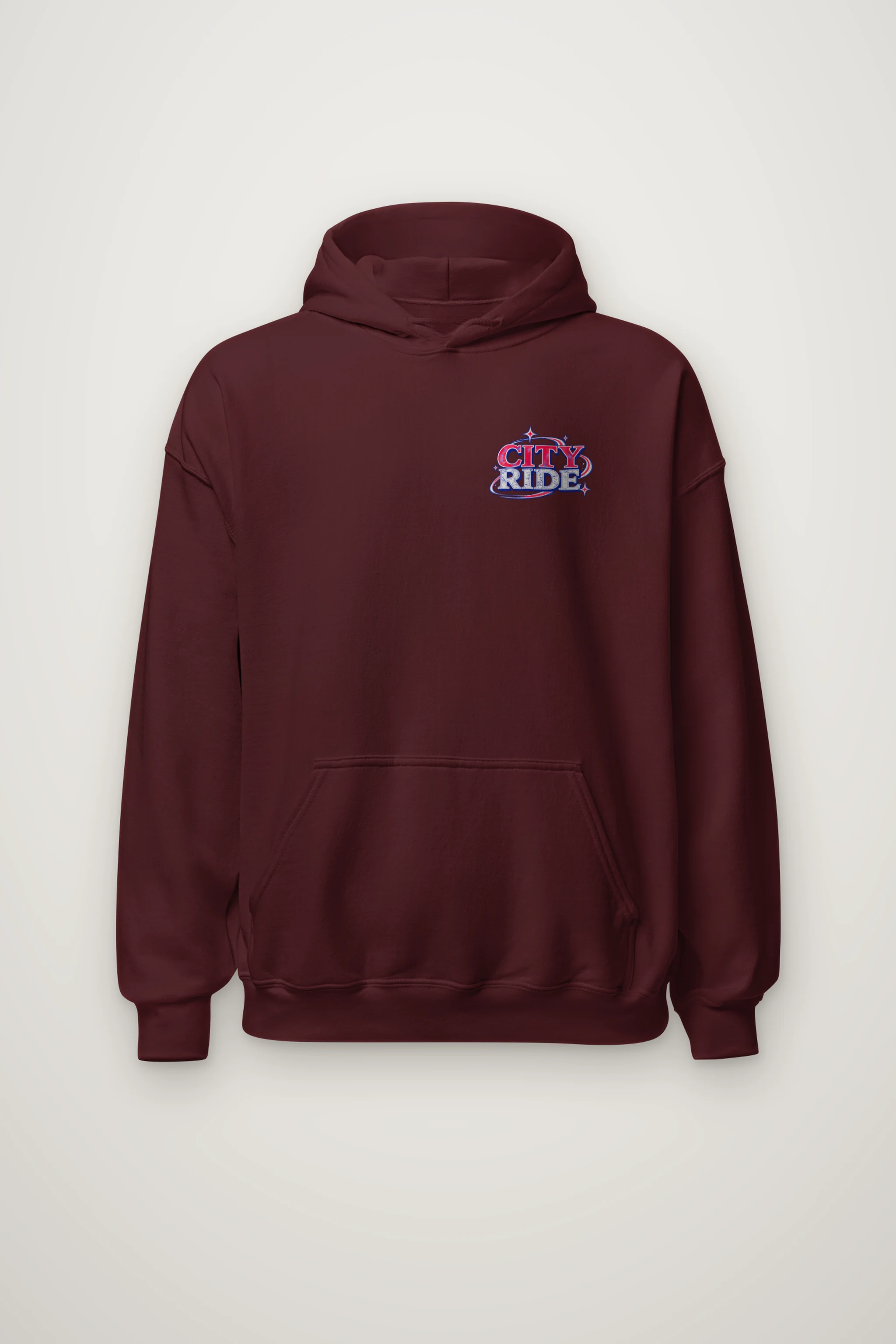 "City Ride" Heavy Blend Unisex Pullover Hoodie