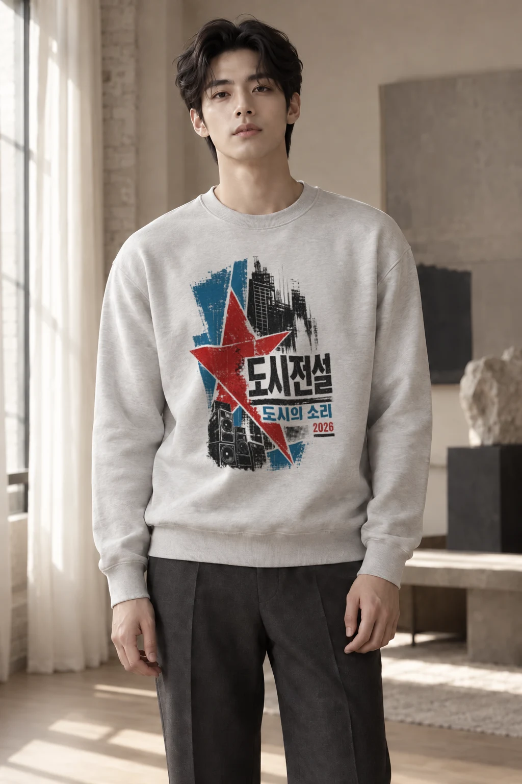 "City Sound 2026" Heavy Blend Unisex Crewneck Sweatshirt | Gildan 18000