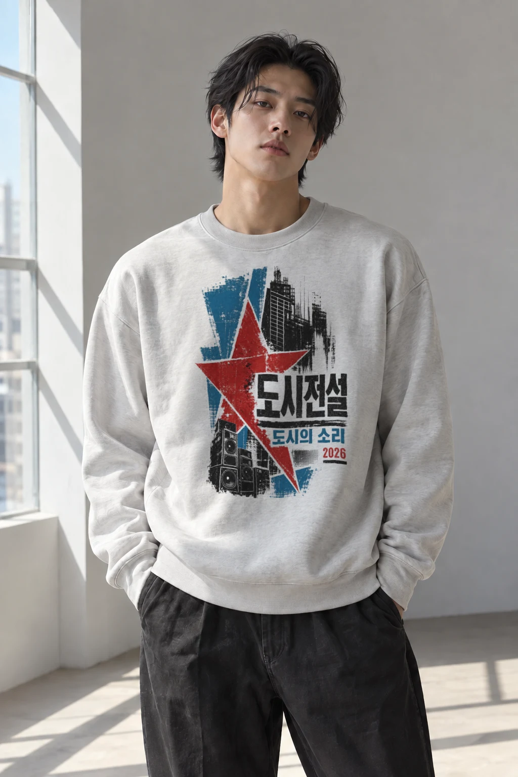 "City Sound 2026" Heavy Blend Unisex Crewneck Sweatshirt | Gildan 18000