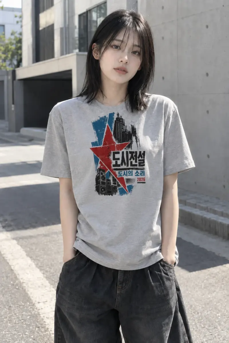"City Sound 2026" Heavyweight Unisex Crewneck T-shirt | Gildan 5000