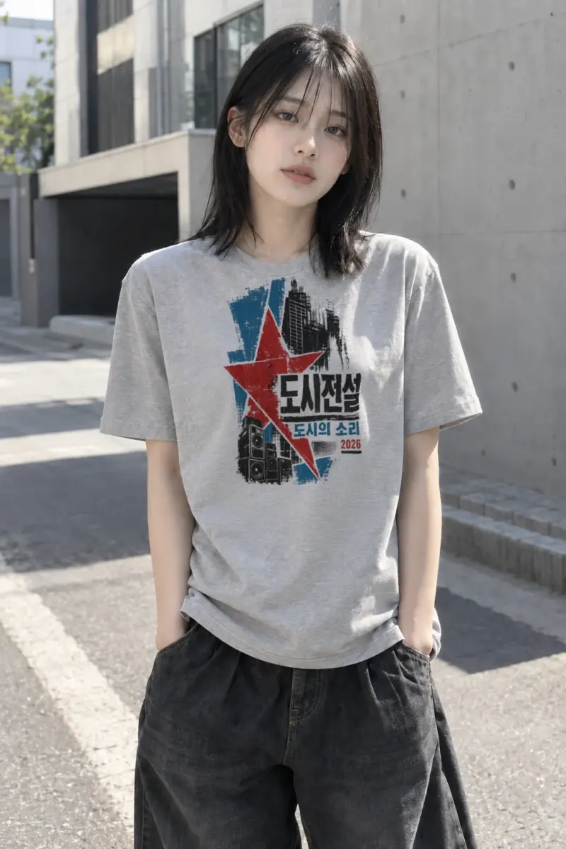 "City Sound 2026" Heavyweight Unisex Crewneck T-shirt | Gildan 5000