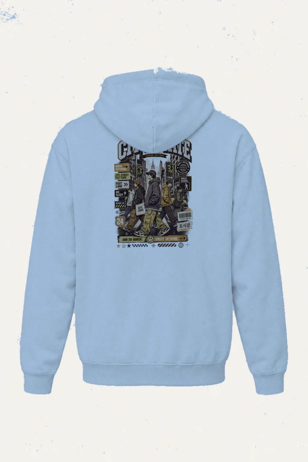 "City State" Heavy Blend Unisex Pullover Hoodie | Gildan 18500