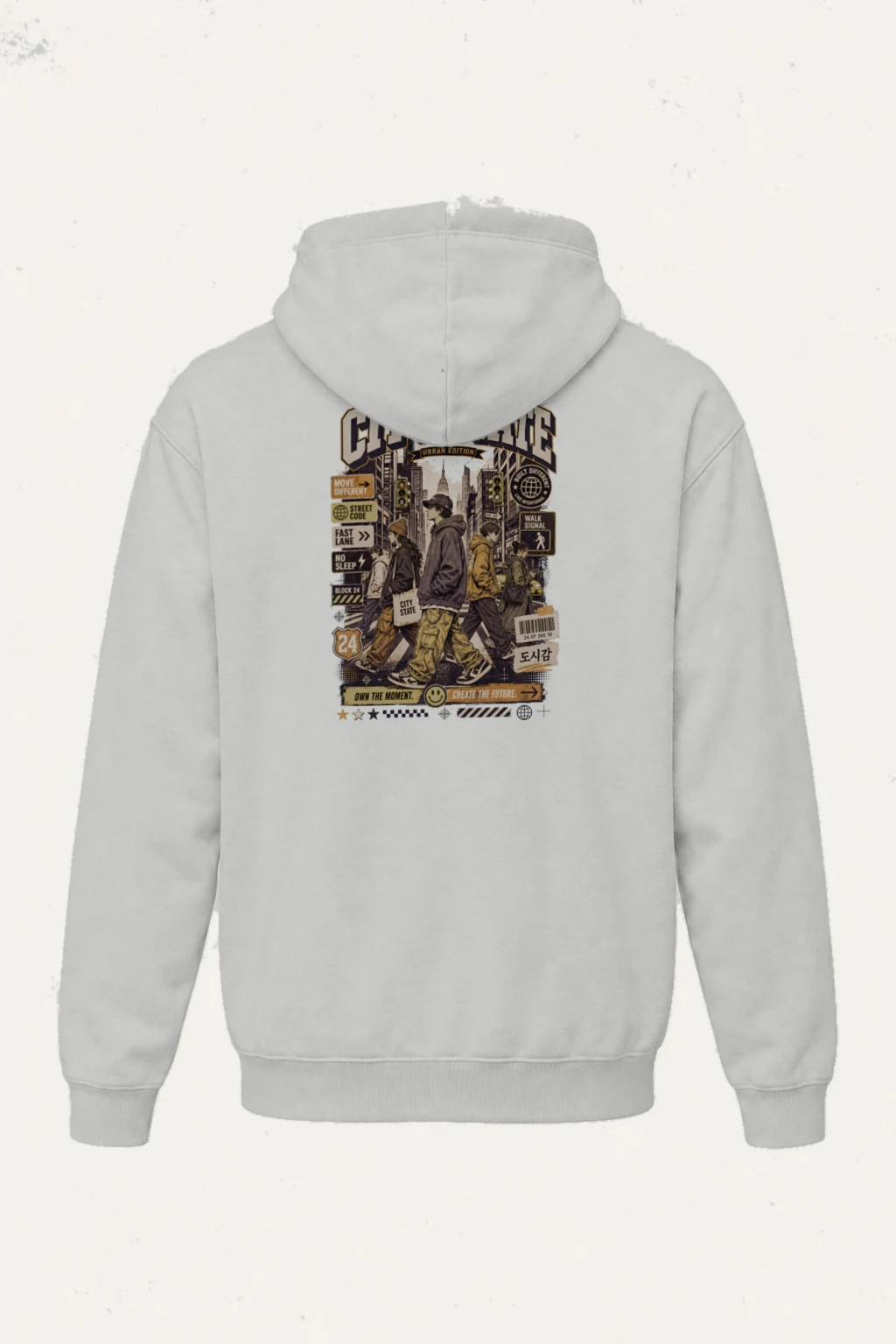 "City State" Heavy Blend Unisex Pullover Hoodie | Gildan 18500
