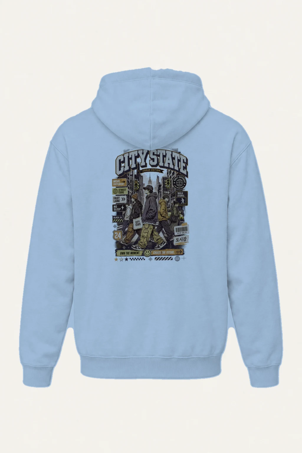 "City State" Heavy Blend Unisex Pullover Hoodie | Gildan 18500