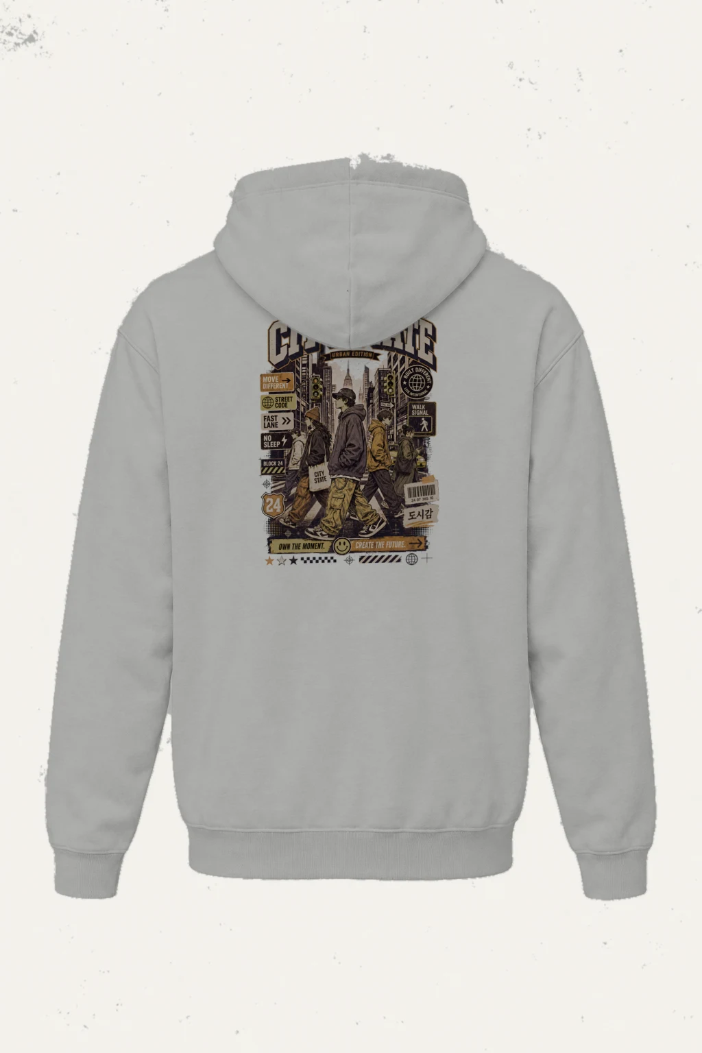 "City State" Heavy Blend Unisex Pullover Hoodie | Gildan 18500