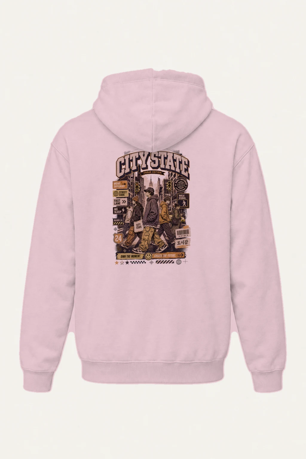 "City State" Heavy Blend Unisex Pullover Hoodie | Gildan 18500