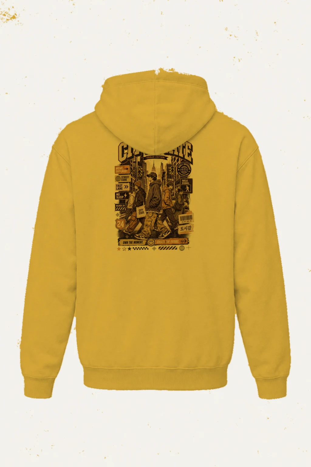 "City State" Heavy Blend Unisex Pullover Hoodie | Gildan 18500