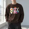 "City Vibes" Heavy Blend Unisex Crewneck Sweatshirt | Gildan 18000