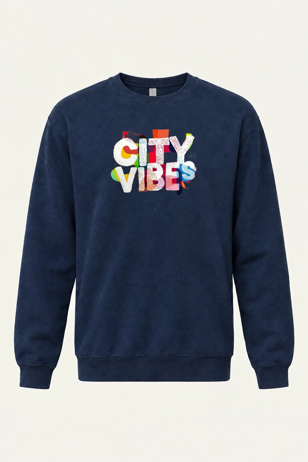 "City Vibes" Heavy Blend Unisex Crewneck Sweatshirt | Gildan 18000