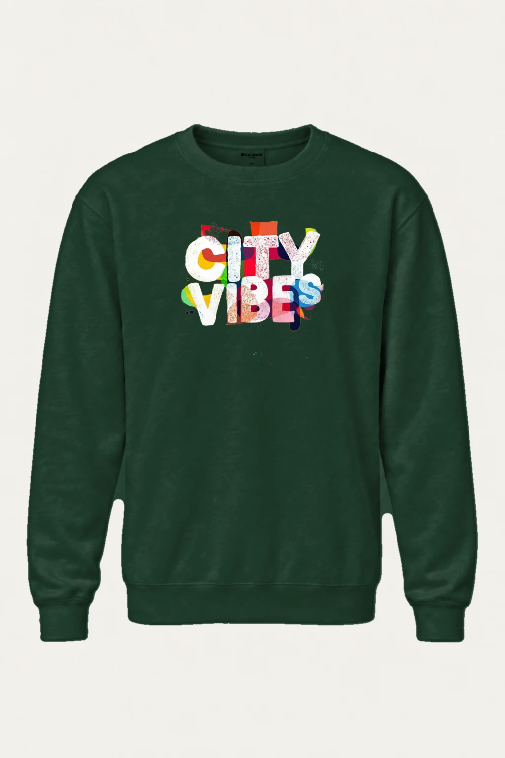 "City Vibes" Heavy Blend Unisex Crewneck Sweatshirt | Gildan 18000