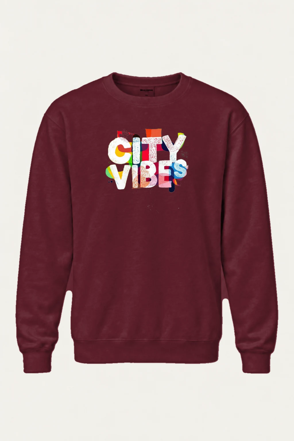 "City Vibes" Heavy Blend Unisex Crewneck Sweatshirt | Gildan 18000