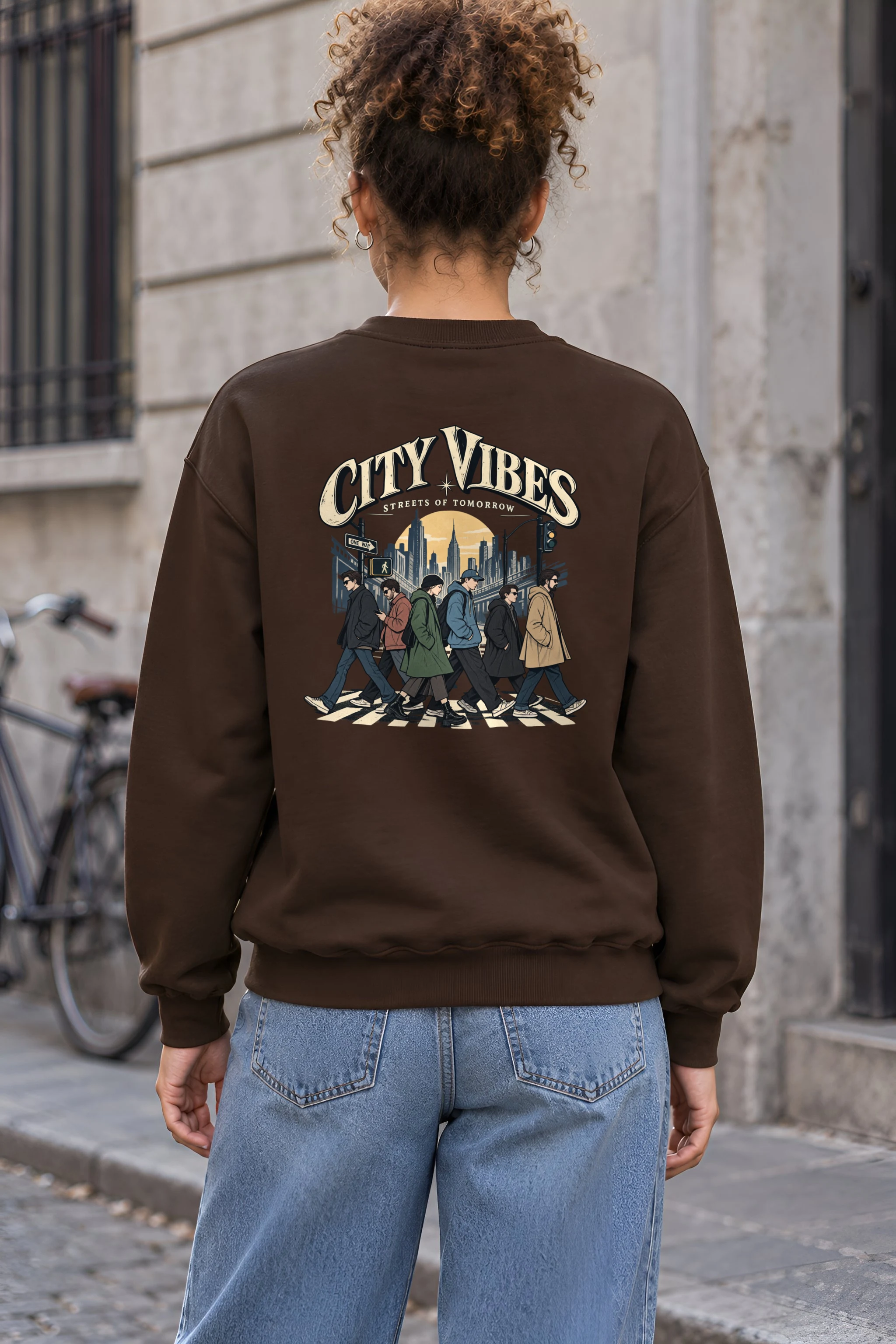 "City Vibes" 1 Crewneck Sweatshirt