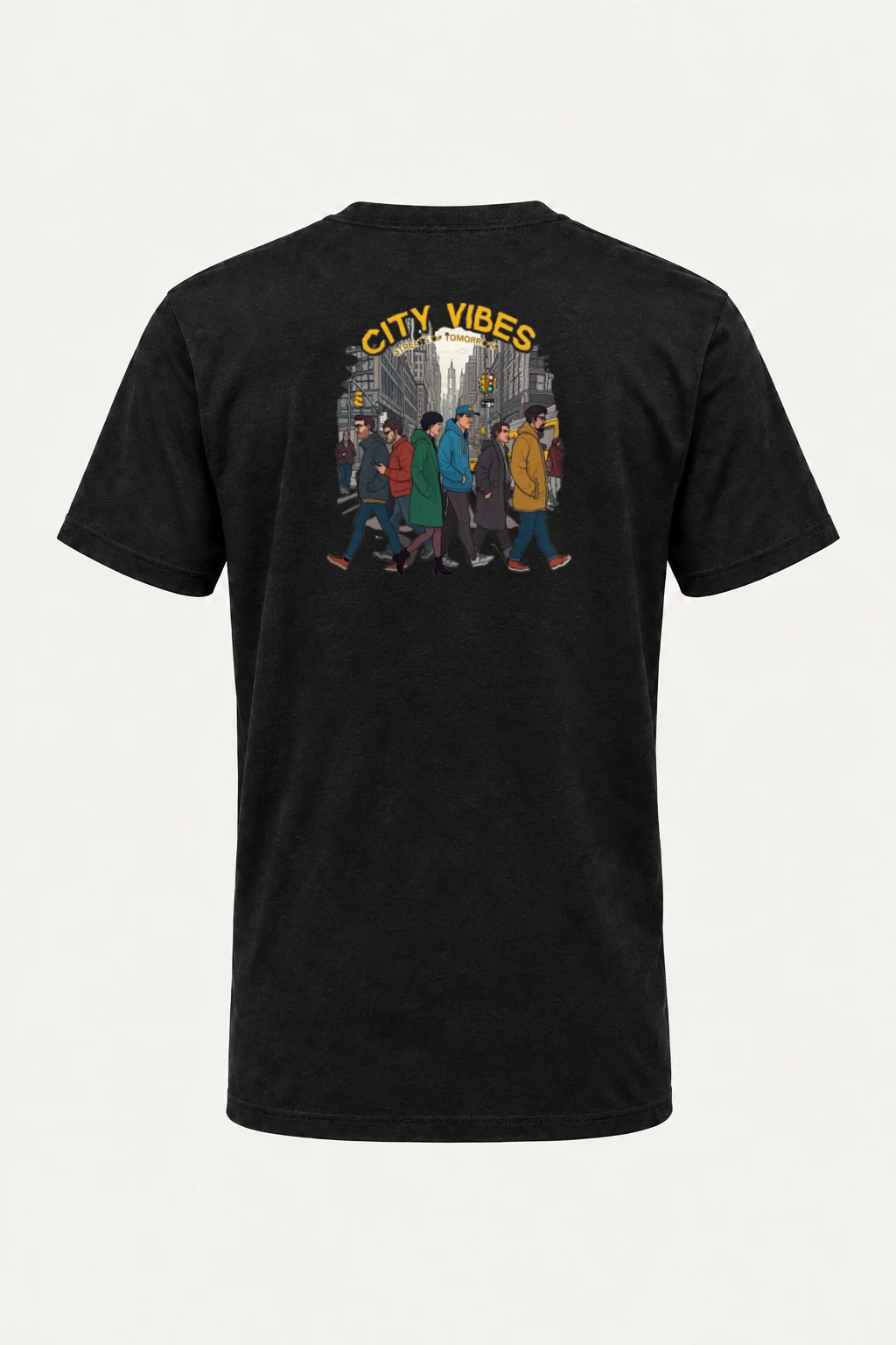 "City Vibes" Heavyweight Unisex Crewneck T-shirt | Gildan 5000