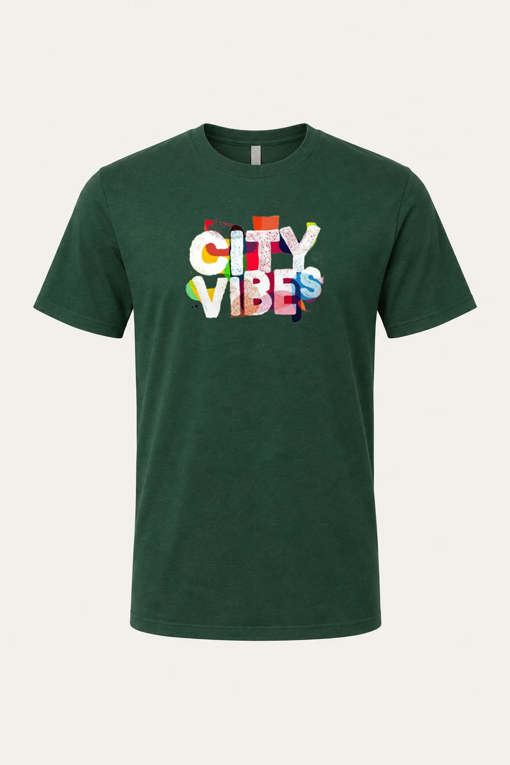 "City Vibes" Heavyweight Unisex Crewneck T-shirt | Gildan 5000