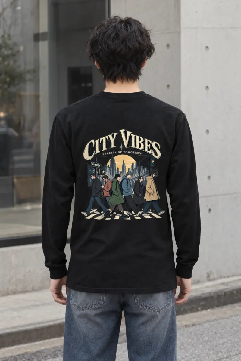 "City Vibes" Unisex Longsleeve T-shirt