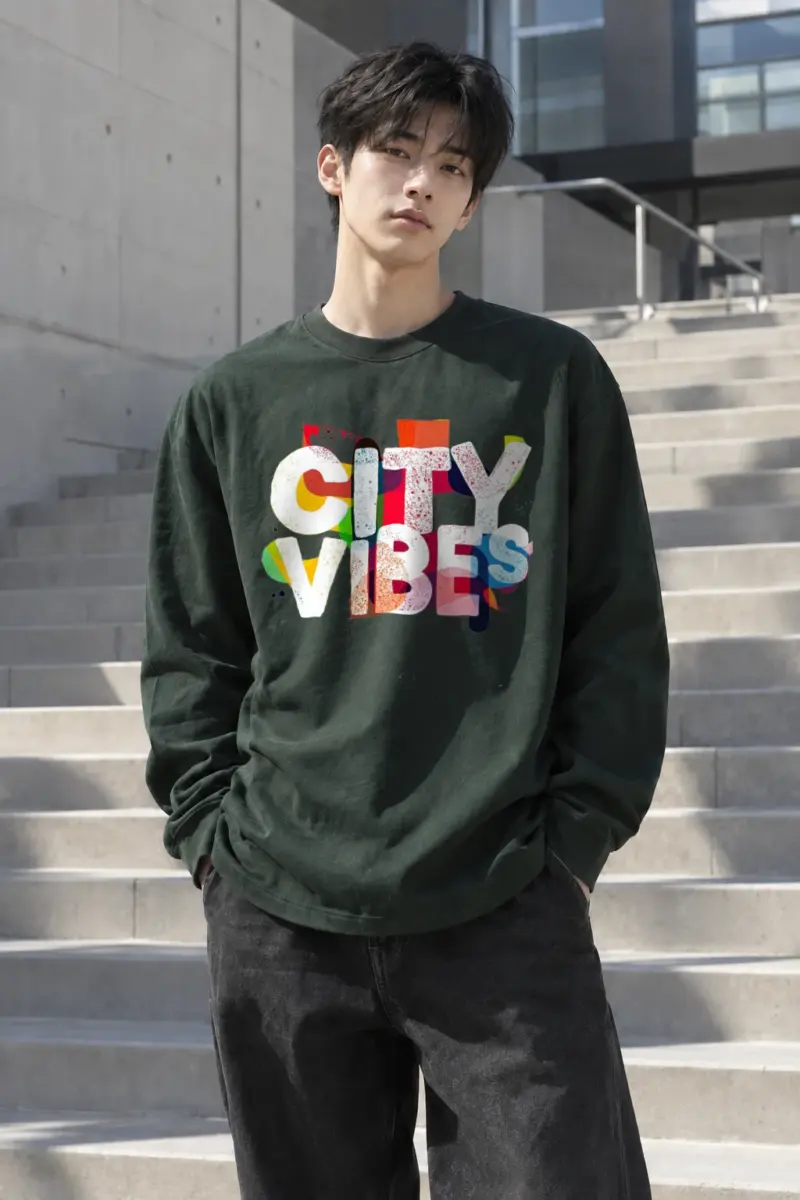 “City Vibes” Unisex Longsleeve T-shirt | Gildan 2400
