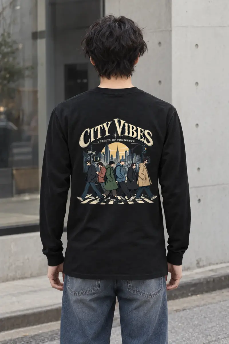"City Vibes" Unisex Longsleeve T-shirt