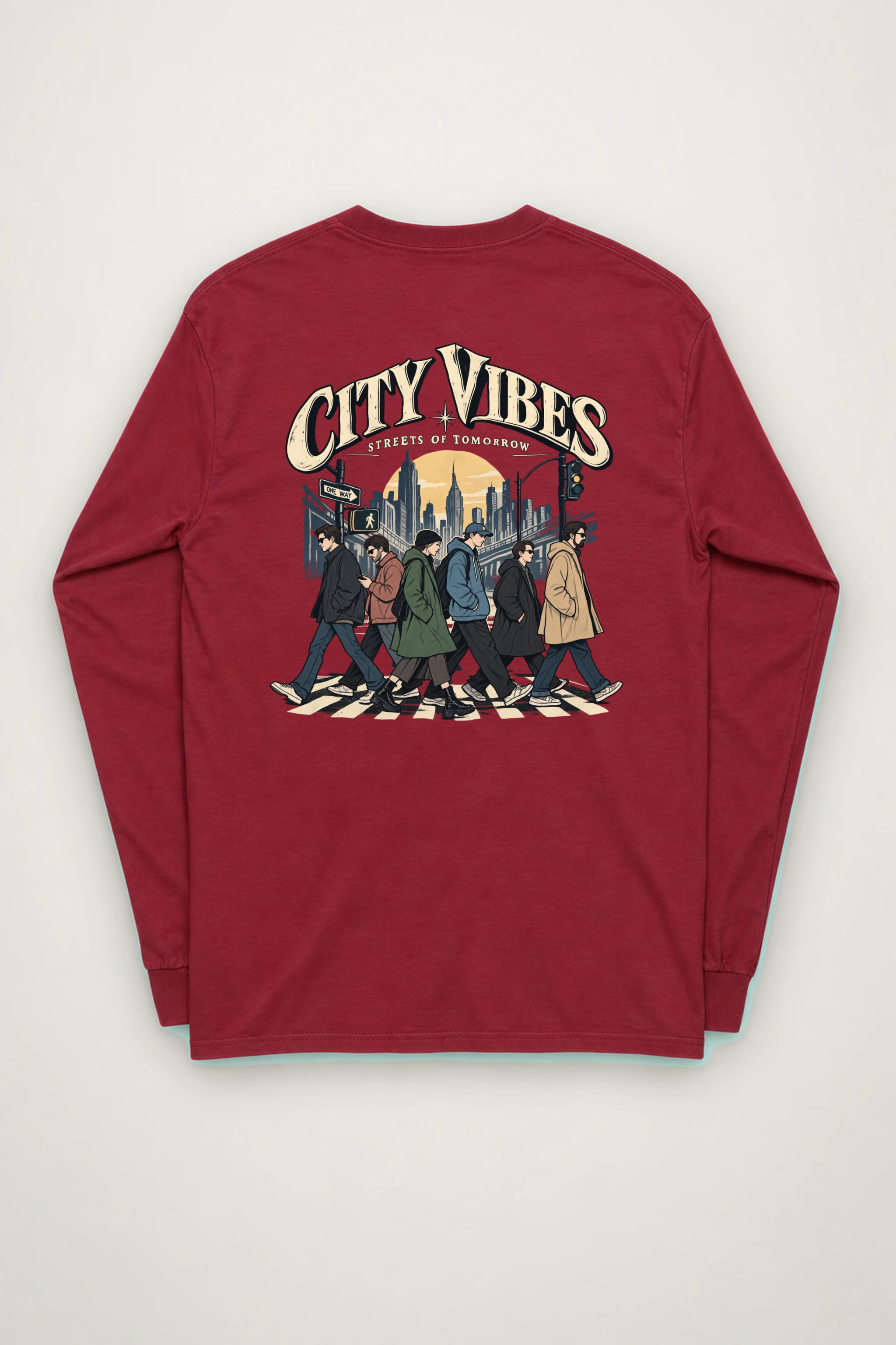 "City Vibes" Unisex Longsleeve T-shirt