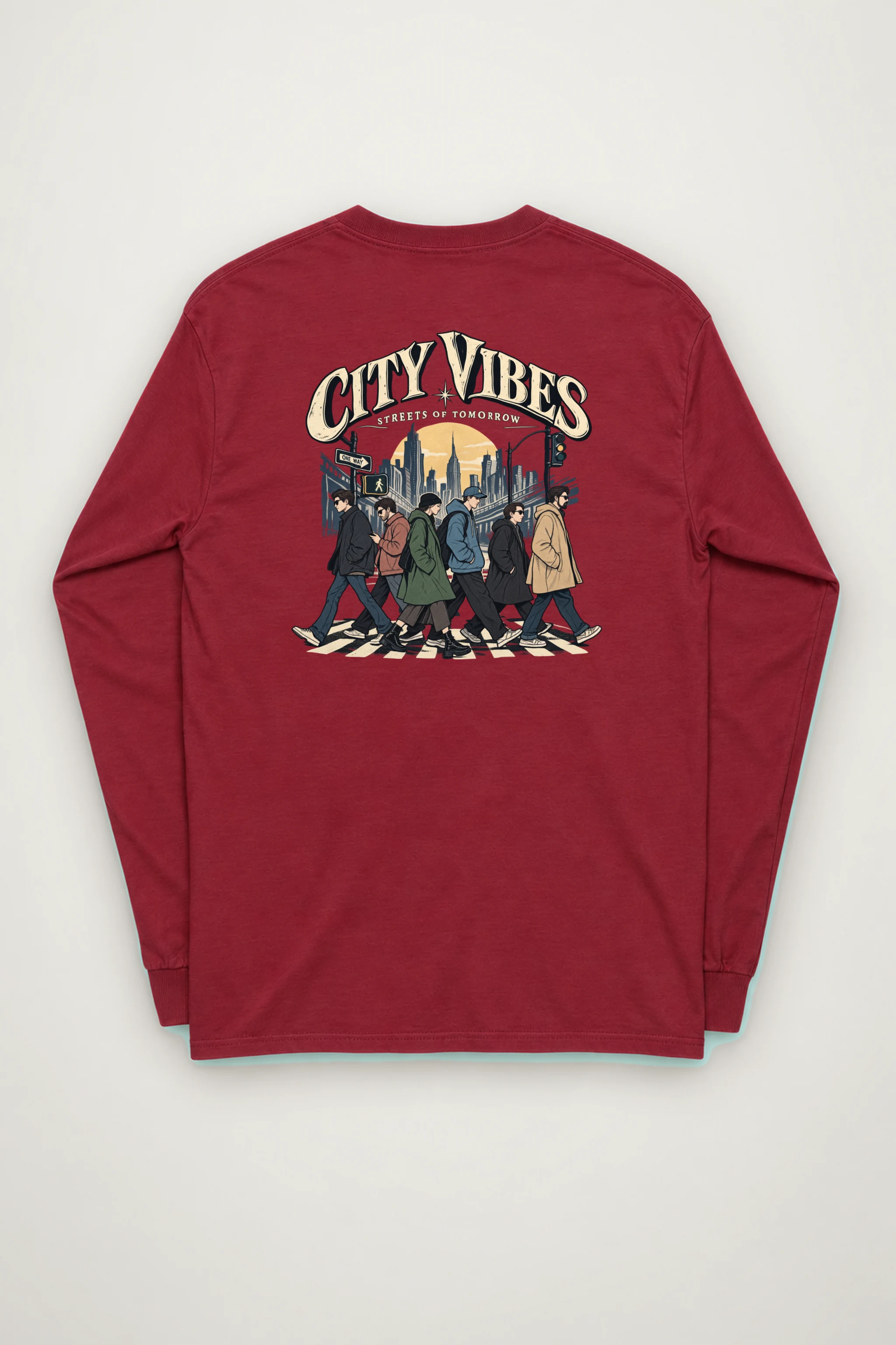 "City Vibes" Unisex Longsleeve T-shirt