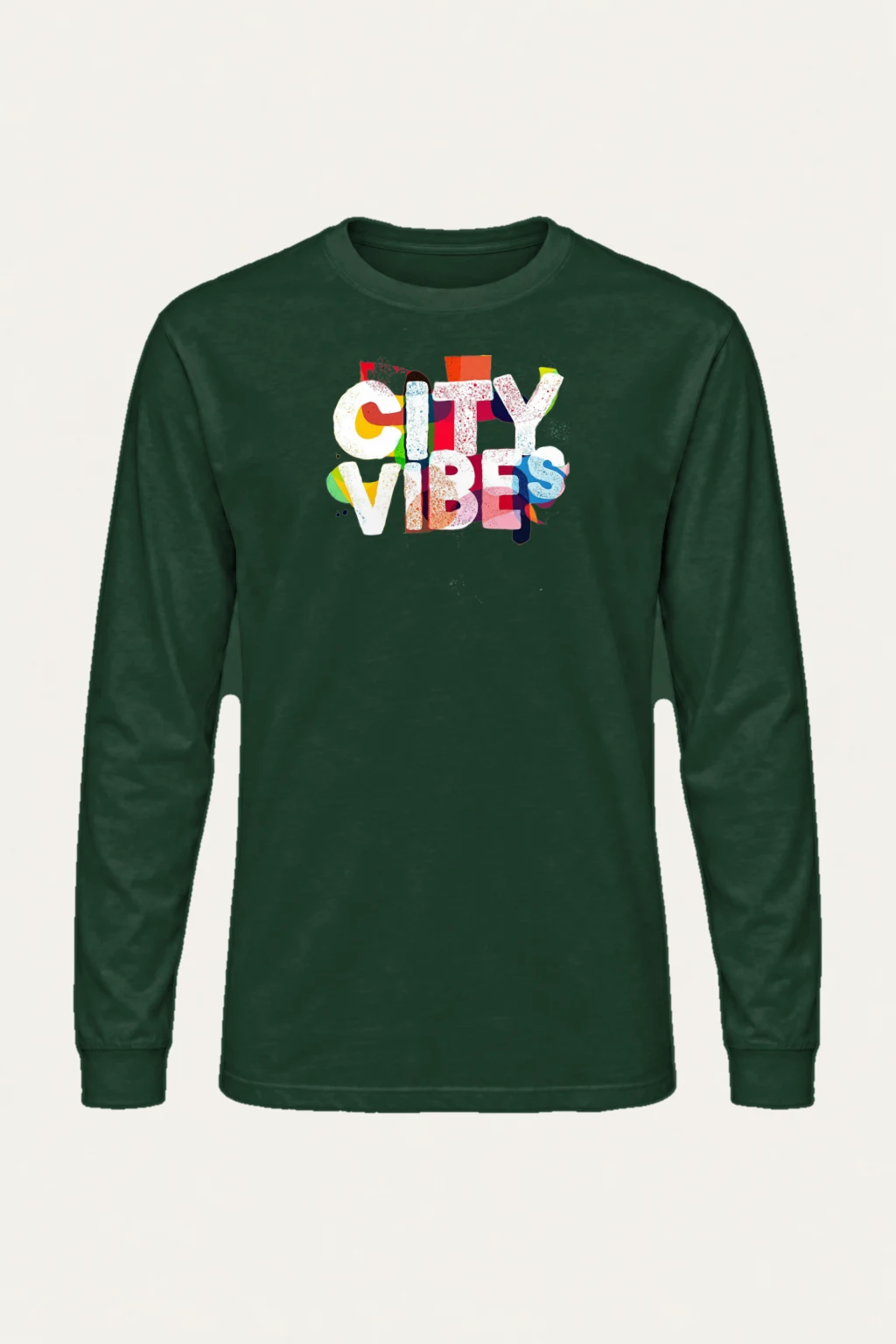 "City Vibes" Unisex Longsleeve T-shirt | Gildan 2400