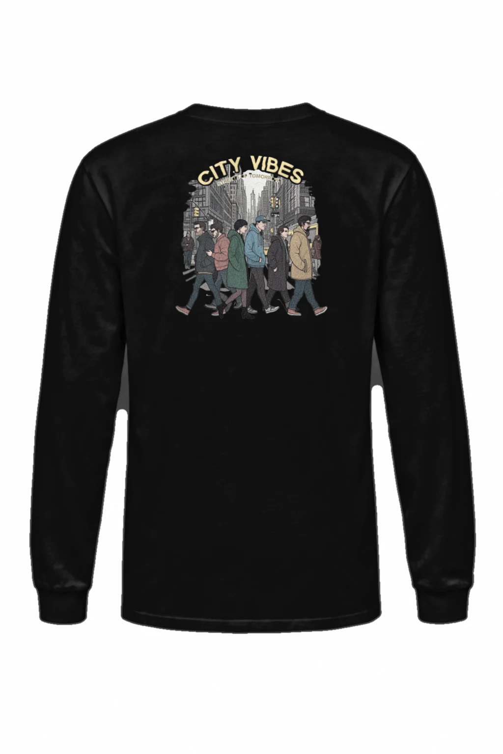 "City Vibes" Unisex Longsleeve T-shirt | Gildan 2400