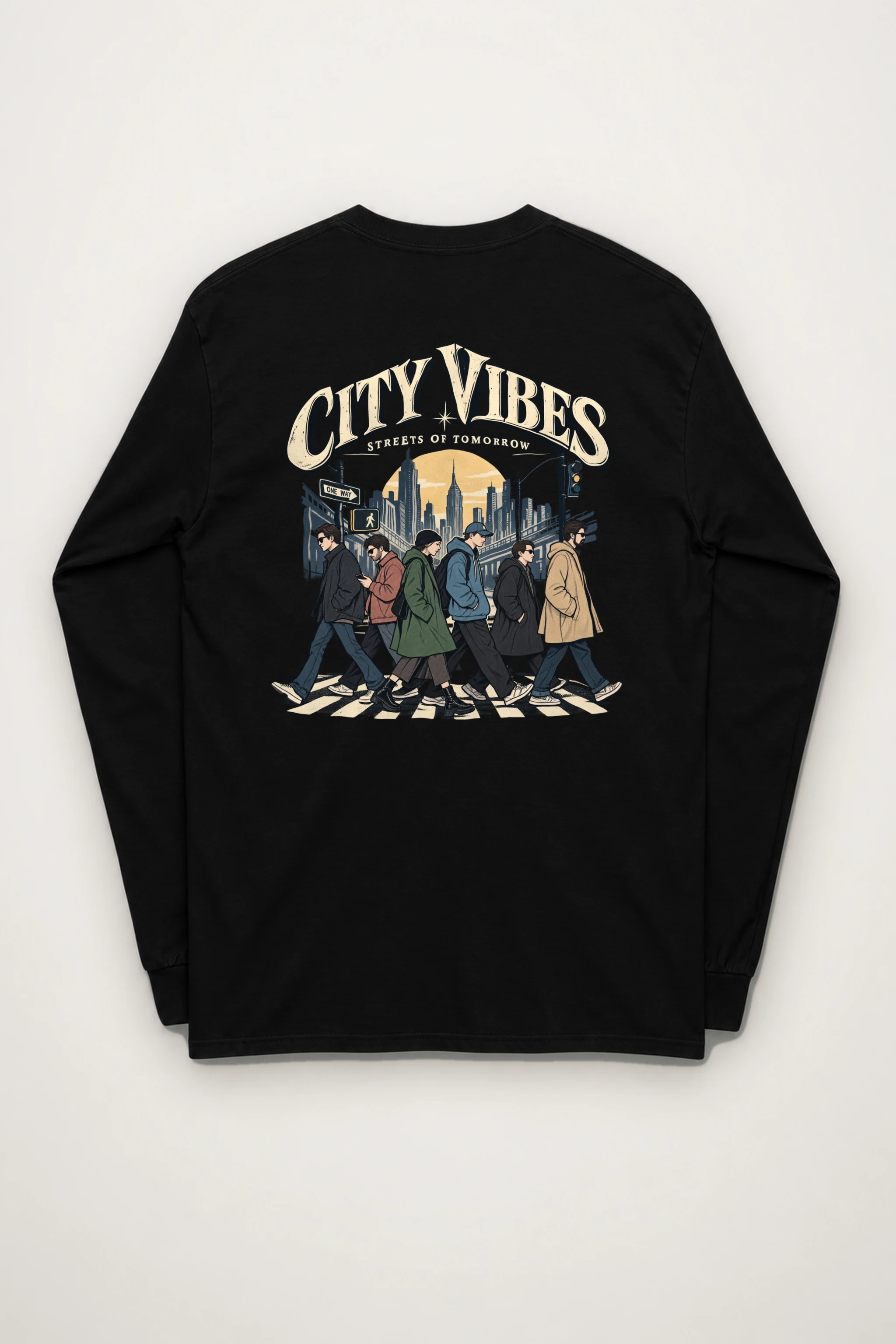 "City Vibes" Unisex Longsleeve T-shirt