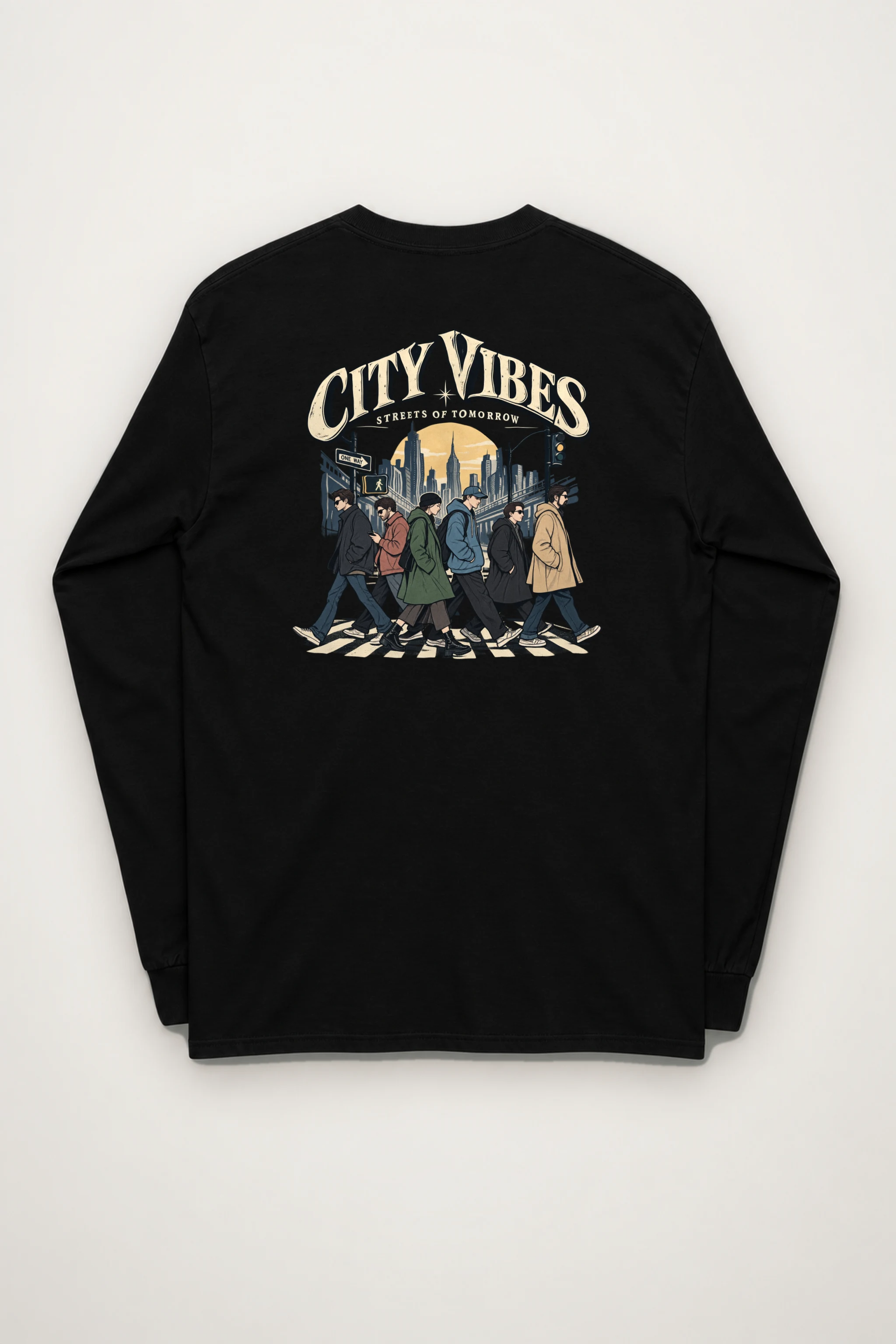 "City Vibes" Unisex Longsleeve T-shirt