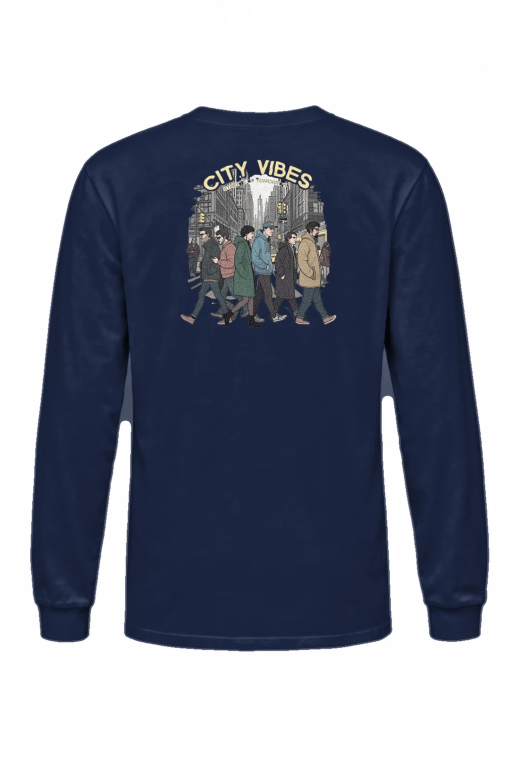 "City Vibes" Unisex Longsleeve T-shirt | Gildan 2400