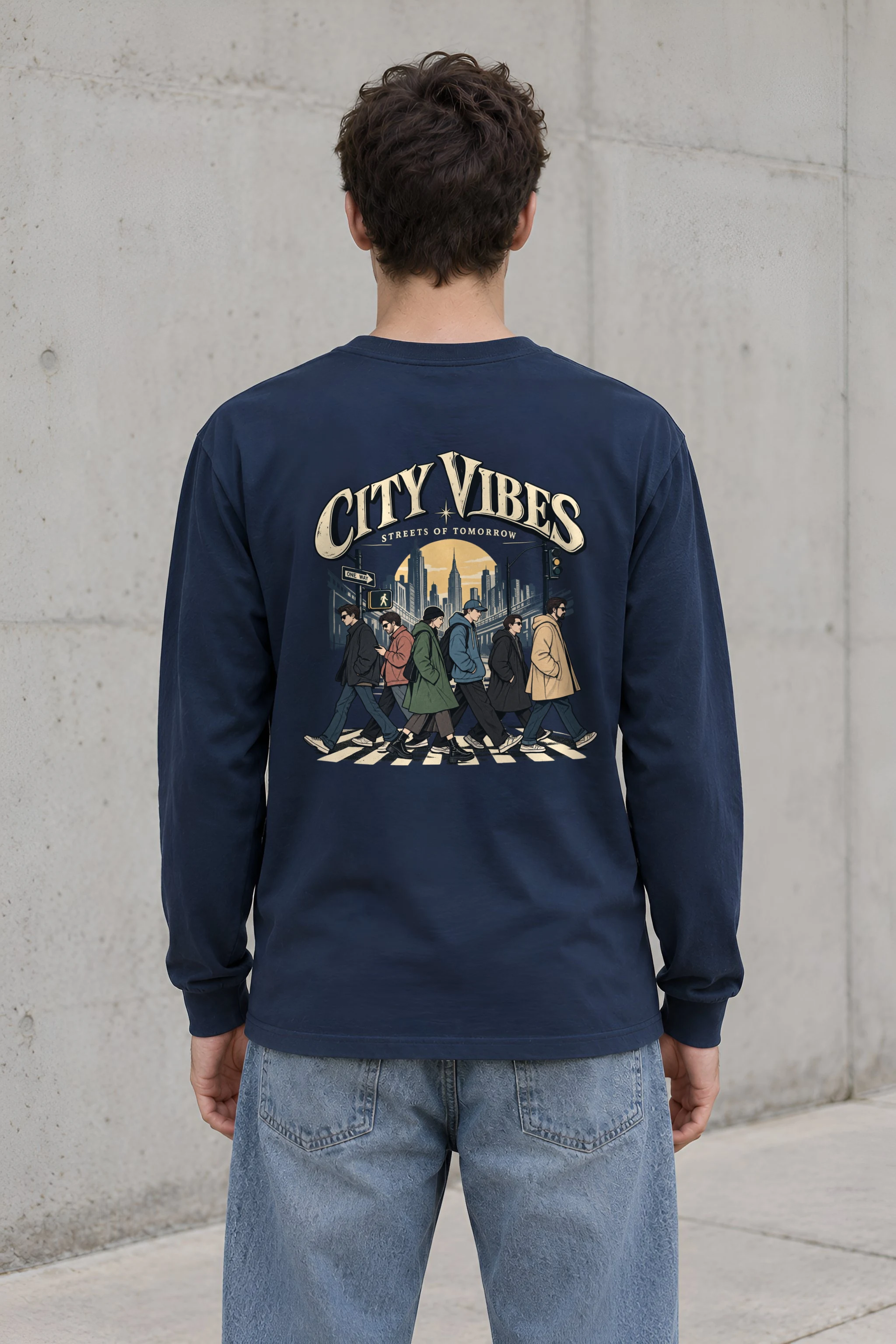 "City Vibes" Unisex Longsleeve T-shirt