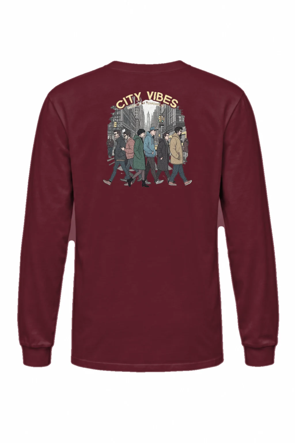 "City Vibes" Unisex Longsleeve T-shirt | Gildan 2400