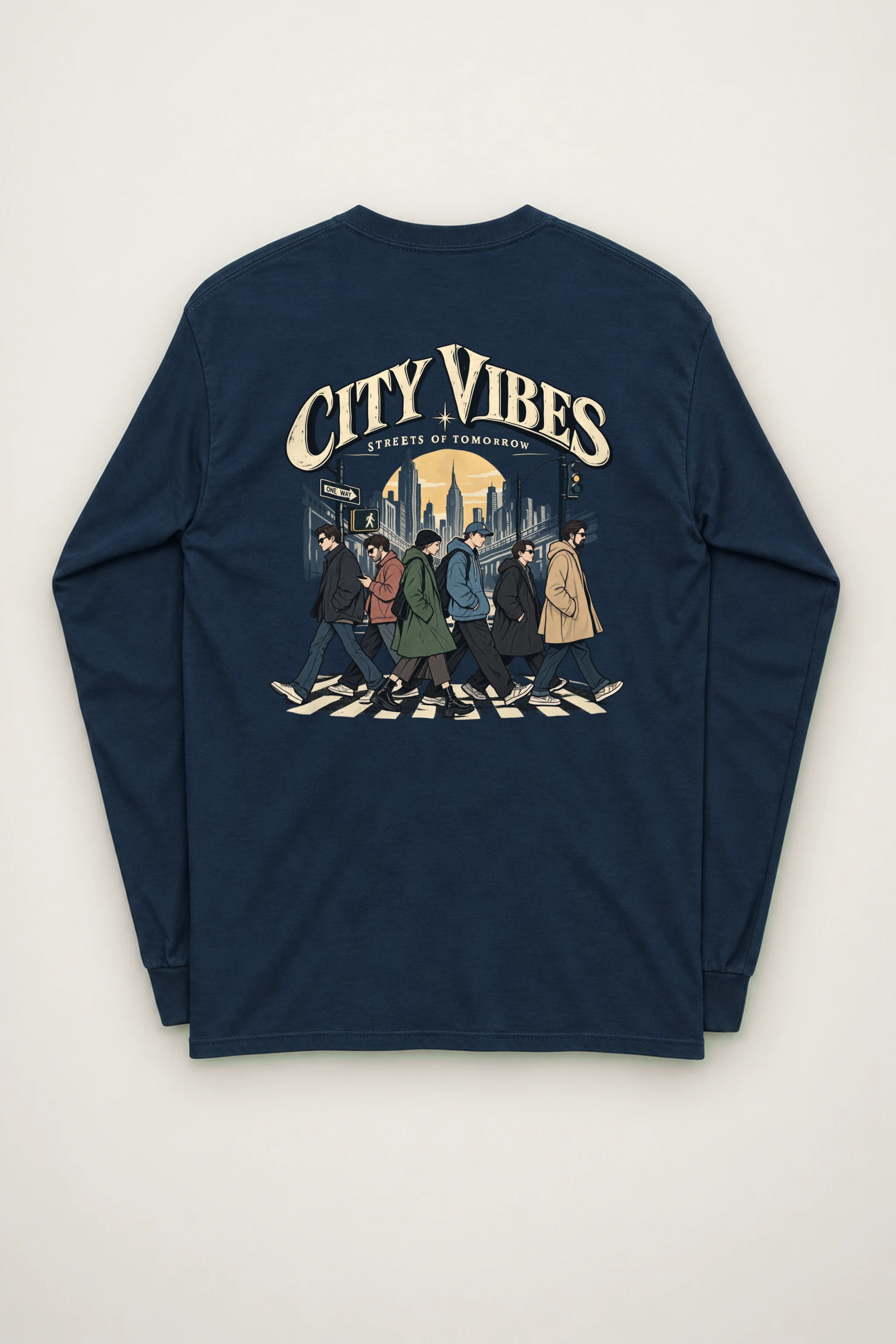 "City Vibes" Unisex Longsleeve T-shirt