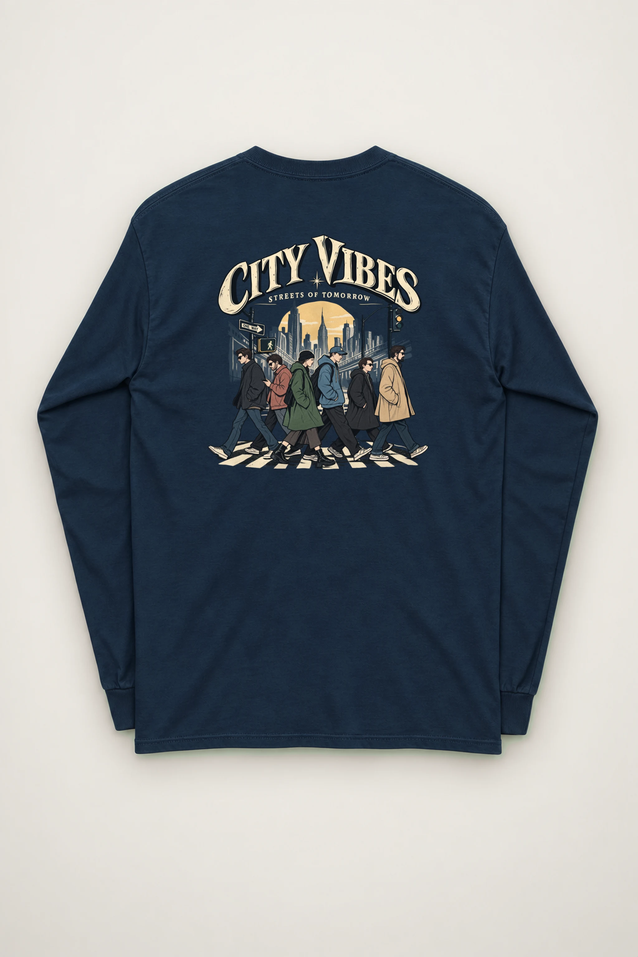 "City Vibes" Unisex Longsleeve T-shirt
