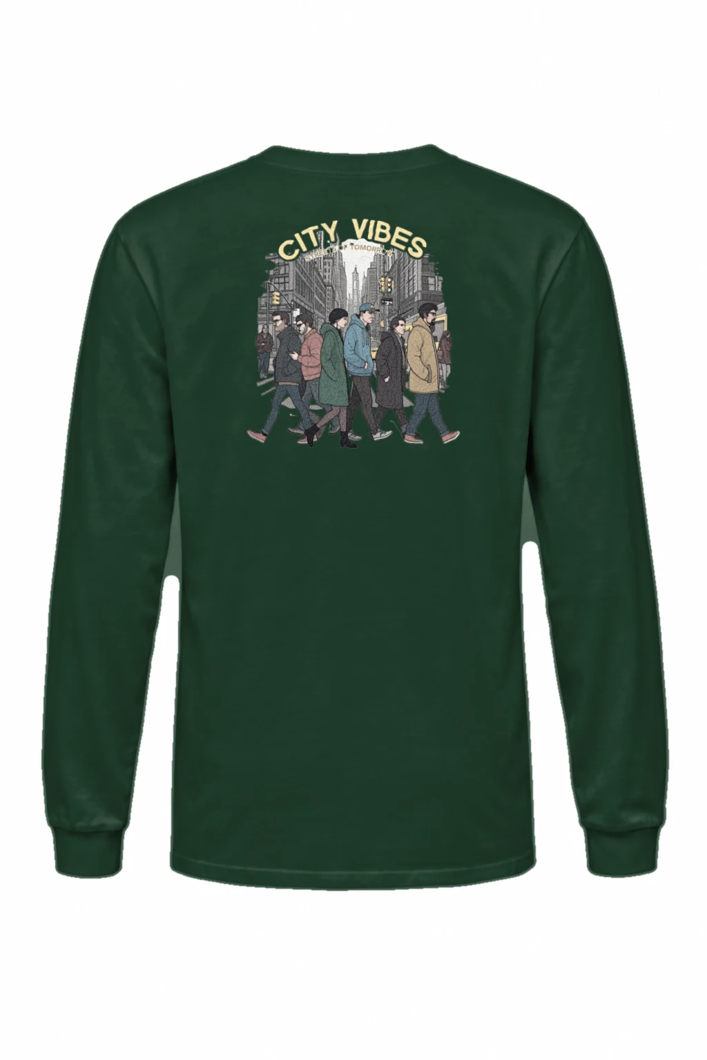 "City Vibes" Unisex Longsleeve T-shirt | Gildan 2400
