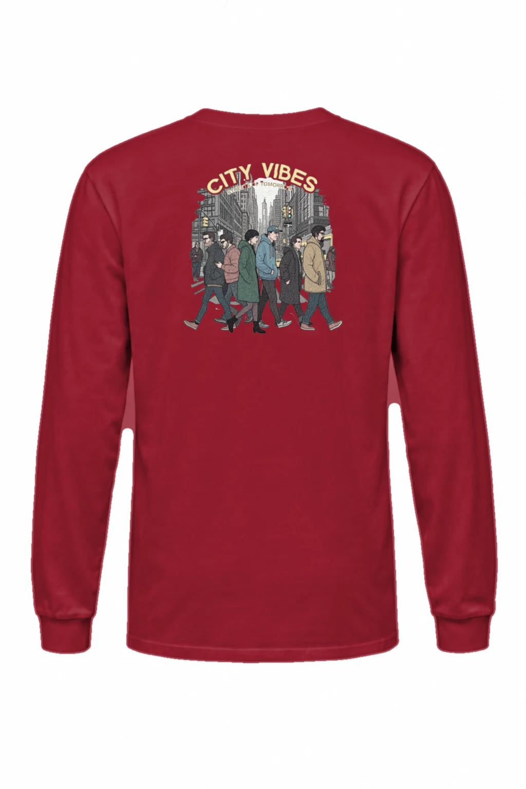"City Vibes" Unisex Longsleeve T-shirt | Gildan 2400