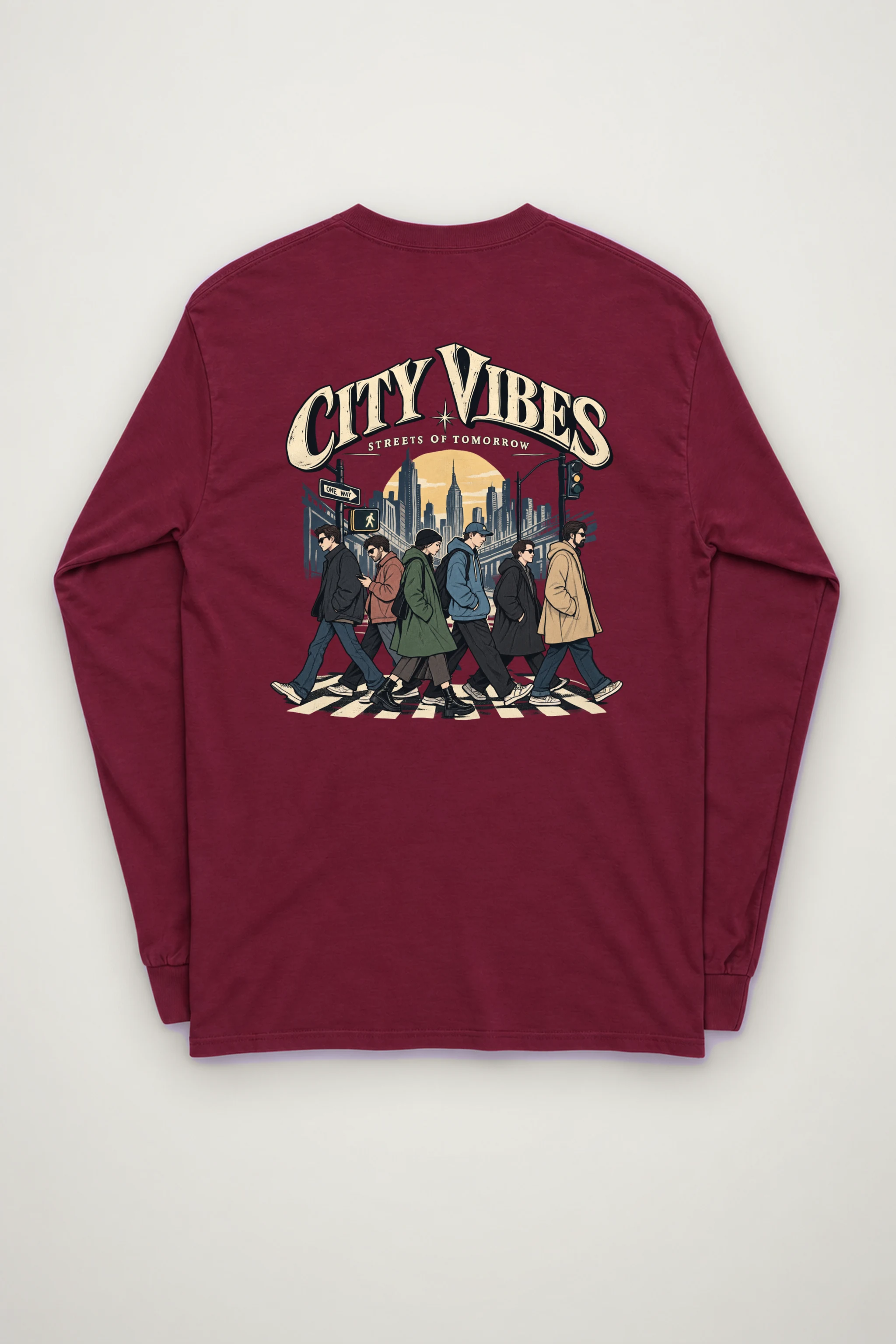"City Vibes" Unisex Longsleeve T-shirt